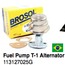 Fuel Pump, Alternator Type, 73-74, Brosol