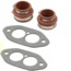 Intake Manifold Red Boot Kit w/ Clamps & Gaskets