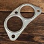 Muffler Gasket, Dual Pipe Flange, Bus Type II 72-74, Porsche 914 70-76, Nos German