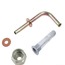 Fuel/ Gas Tank, Bottom Tap Kit , w/ Plastic Filter Screen, 62-74 