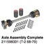 CV Axle Assembly, Complete Joint, Inner/Outer, Typ. II Bus, 68-79, Brazil Samba 97-2014