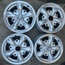 Aluminum Wheels, ET13, Polished 5 Spoke Set, 205x15