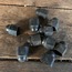 Lug Nut, Black Plastic Cover Cap, Sport Wheel, 74-79, Used German, Each