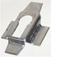 Floor Panel Rear / Middle Seat, Slot Mount Bracket, Bus Typ. II, 50-67, Each
