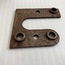 Door Hinge, Mount Nut Plate, RH Upper or LH Lower, Nos German