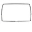 Door Seal, Rear Cargo Hatch, Bus Typ. II, 72-79, German