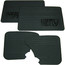 Door Panel Set, Black, w/ Pockets, F/R Sedan, 56-64, Empi 4 Pc.