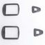 Door Handle Seals, Outer, 66-67, 4 Pc.