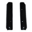 Hinge Covers, Pop-out Qtr. Windows, Black, 53-77, 2 Pc.