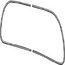 Chrome Molding Trim, Aluminum for Windshield Seal, Sedan, 58-64