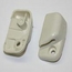 Sunvisor Clips, White, 67-79, 2 Pc.