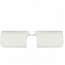 Sunvisors, White, w/o Hardware, Conv. 65-72