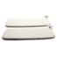 Sunvisors, White, Split Bus Typ. II, 52-67, 2 Pc.