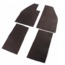 Floor Pan, Tar Board Flexible Mats, 4 Pc.