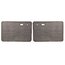 Door Panels, Front Only, w/o Pockets, Black, Sedan/ Conv. 67-79, 2 Pc.