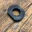 Shock Pad, top, w/ radius edges & large hole for spacer, 72-79, Nos German, Each