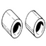 Headlight Screw Spacers, 46-66, Typ II Bus 46-67, 2 Pc.