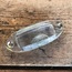 License Light Lens, Clear, Ghia, 60-74, Used German Hella