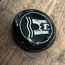 Horn Button, Wolfsburg Crest, Black, Clear Dome, 61-71, Used German