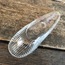 Turn Signal Lens, Clear, 58-63, Nos Hella German, Each