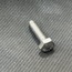 Hex Head Bolt, Full Threaded 8 x 1.25mm,  30mm, Bumper Bracket to Body, 53-79, 304 Stainless M8x30mm
